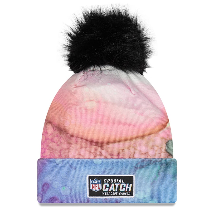 PITTSBURGH STEELERS 2022 CRUCIAL CATCH WOMEN'S POM KNIT BEANIE
