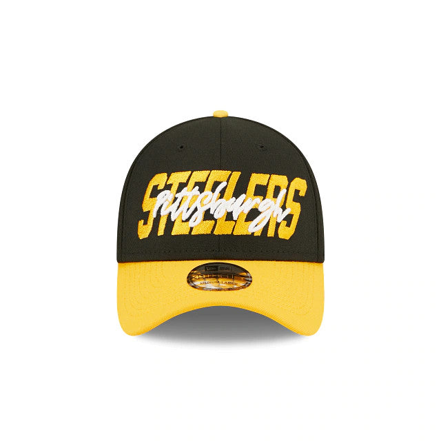 PITTSBURGH STEELERS 2022 DRAFT 39THIRTY GORRO DE AJUSTE FLEXIBLE