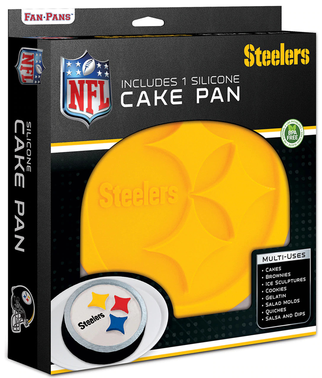 Masterpieces Pittsburgh Steelers Cake Pan