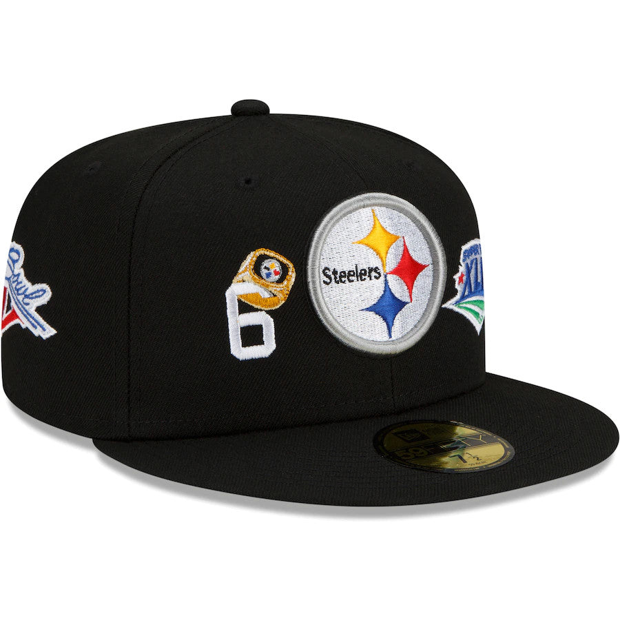 PITTSBURGH STEELERS COUNT THE RINGS 59FIFTY FITTED