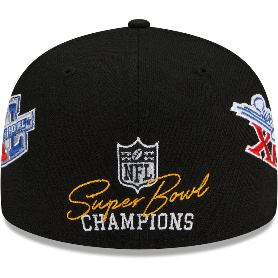 PITTSBURGH STEELERS COUNT THE RINGS 59FIFTY FITTED