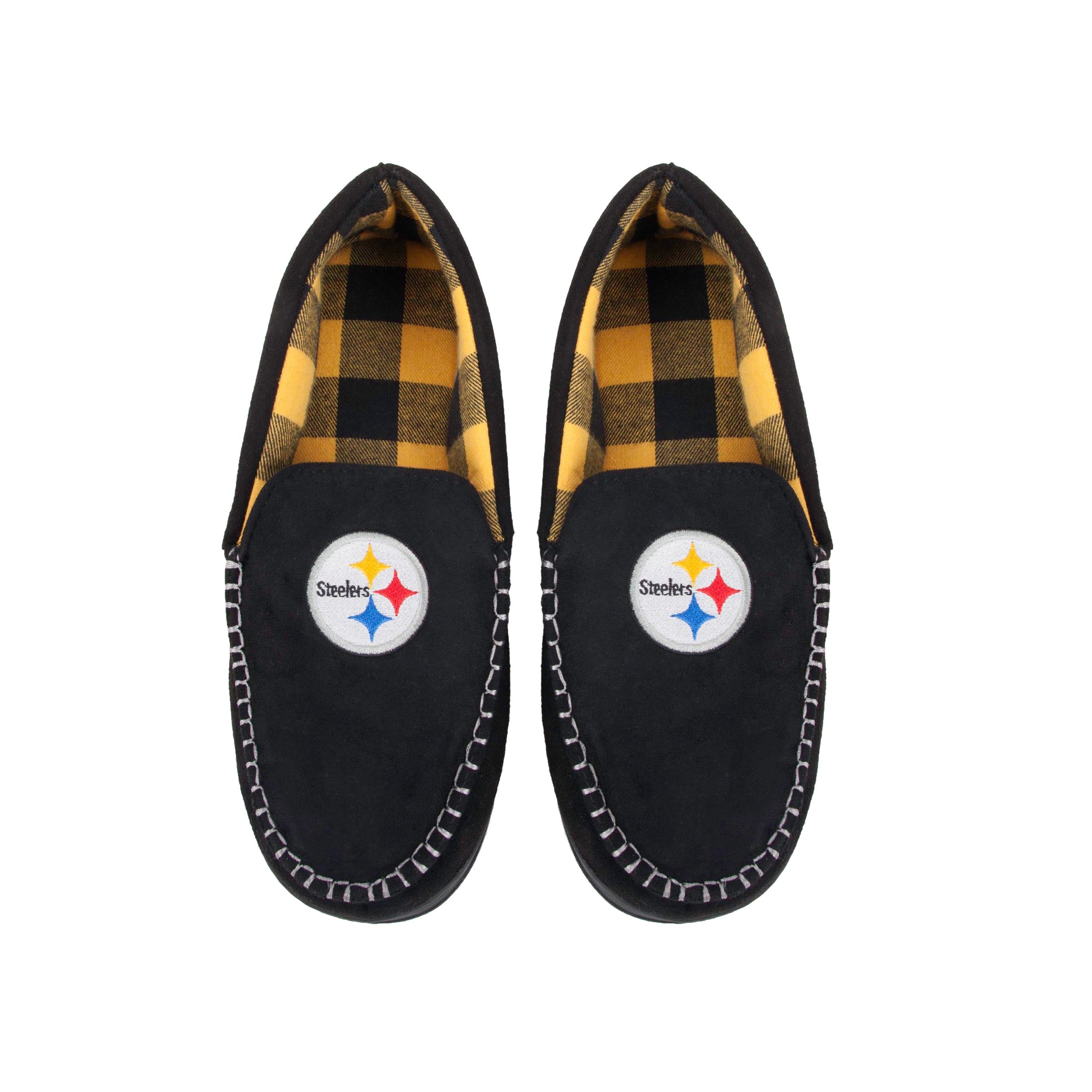 Pittsburgh Steelers Men's Moccasin Slippers 21 / M