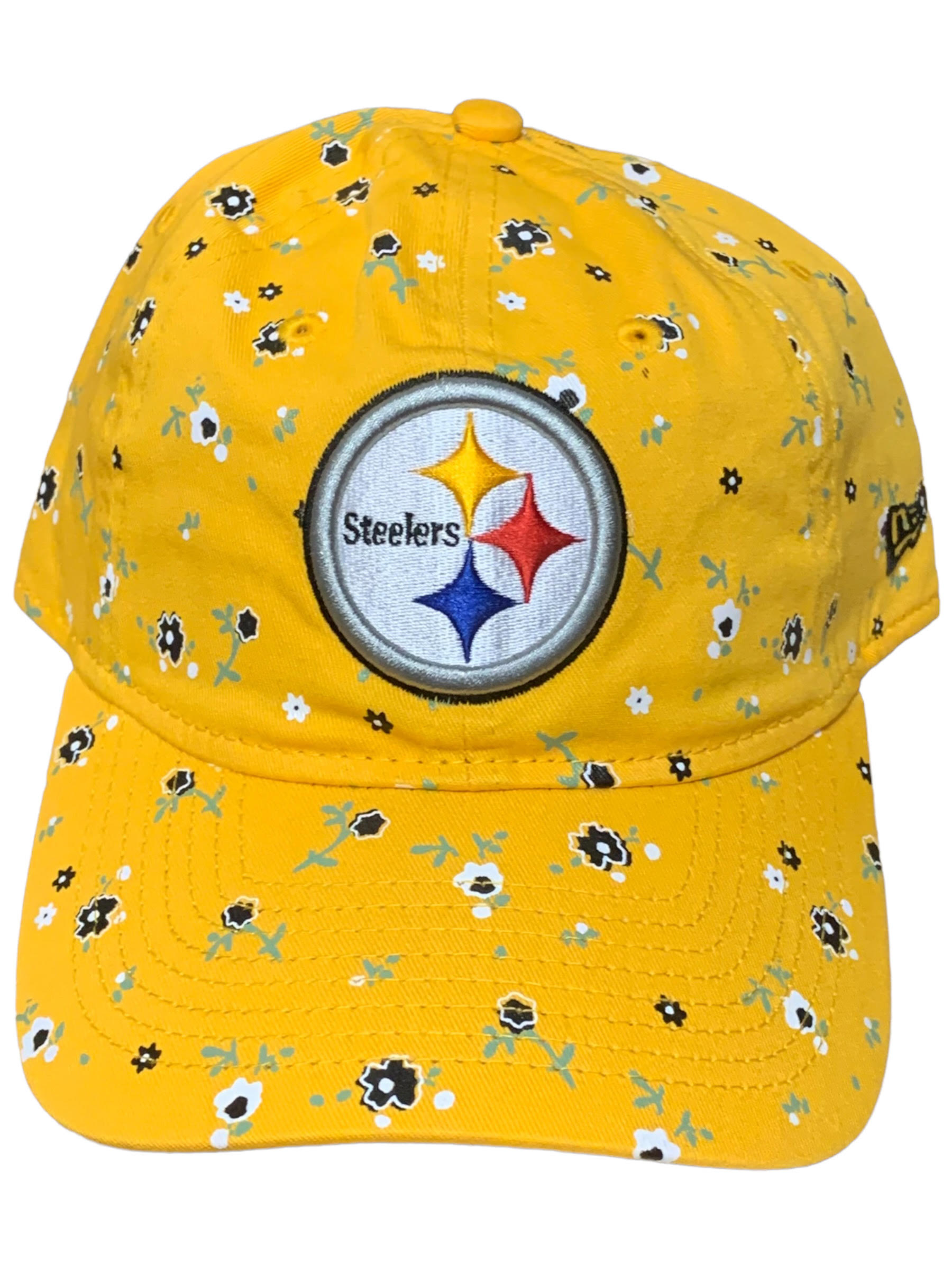 Women's NFL Pittsburgh Steelers Adjustable Hat Yellow NFL Team Apparel