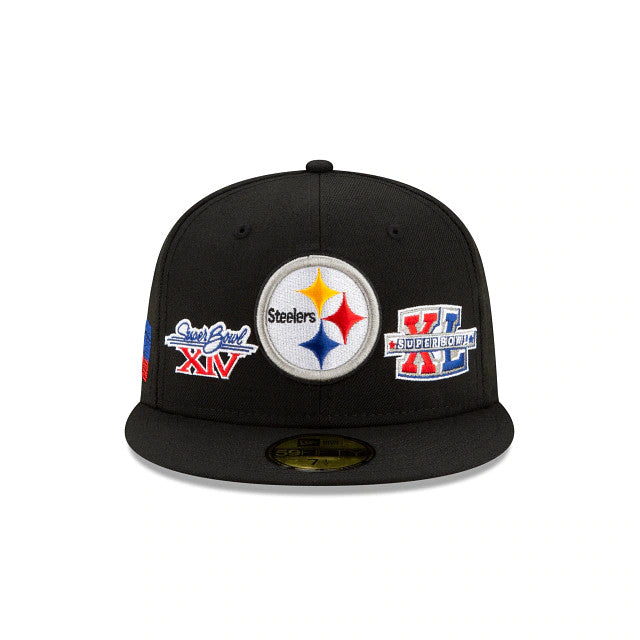 Pittsburgh Steelers World Champions 9085 59FIFTY Fitted 21 / 7