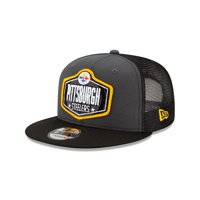 PITTSBURGH STEELERS YOUTH JR 2021 DRAFT 9FIFTY SNAPBACK – JR'S SPORTS