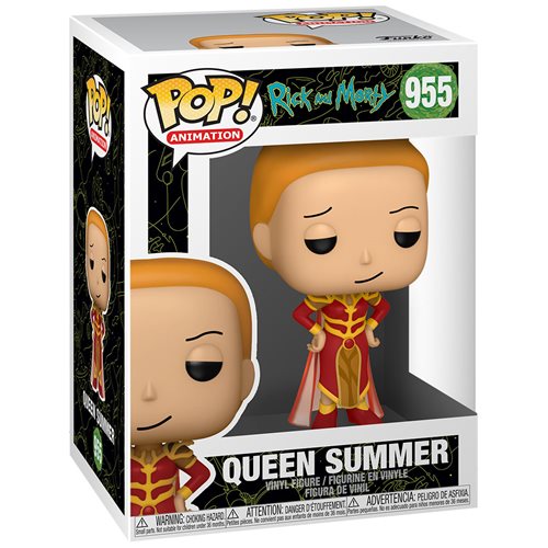 QUEEN SUMMER-RICK AND MORTY FUNKO POP VINYL