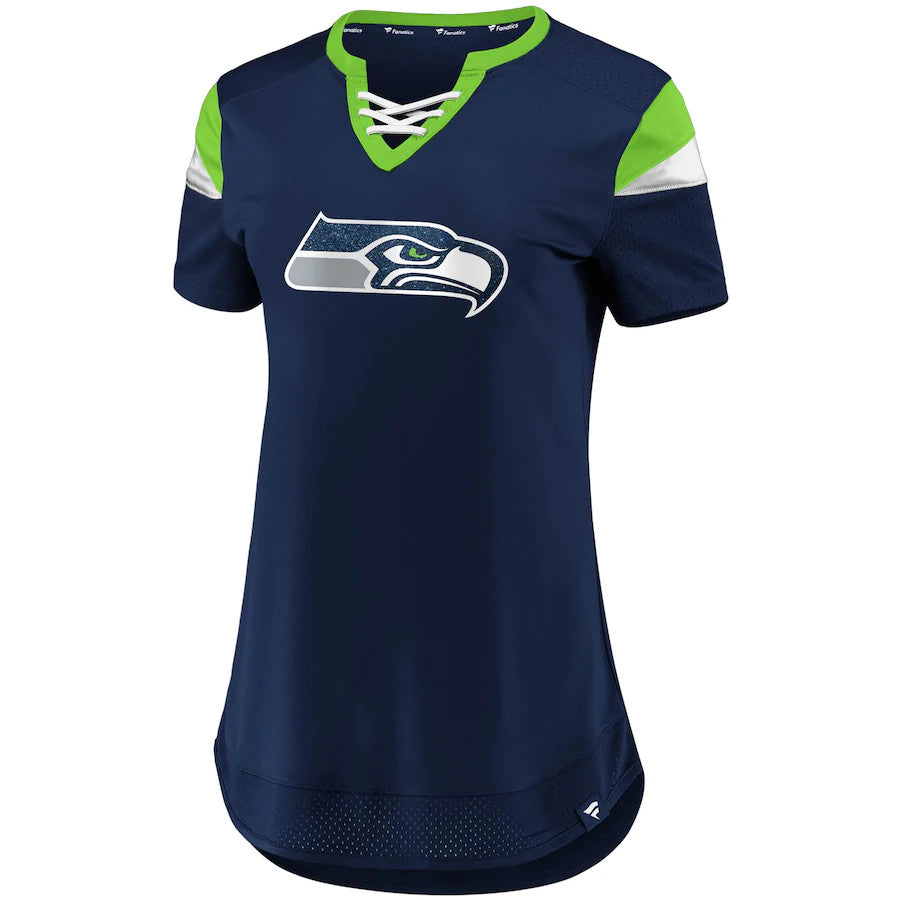 CAMISETA MUJER RUSSELL WILSON DRAFT HIM FASHION