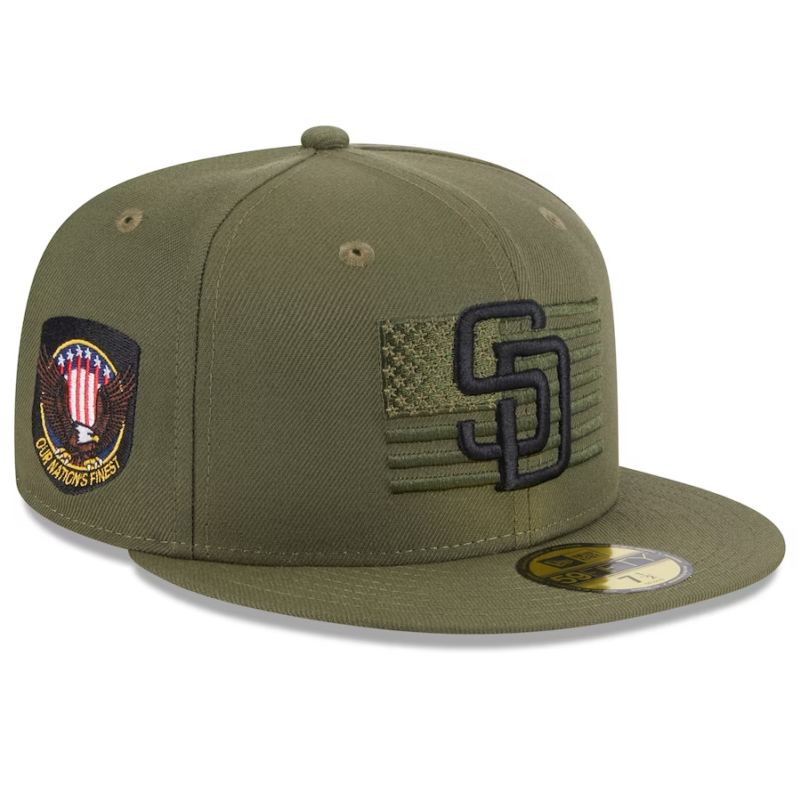 SAN DIEGO PADRES 2023 ARMED FORCES 59FIFTY FITTED HAT JR S SPORTS