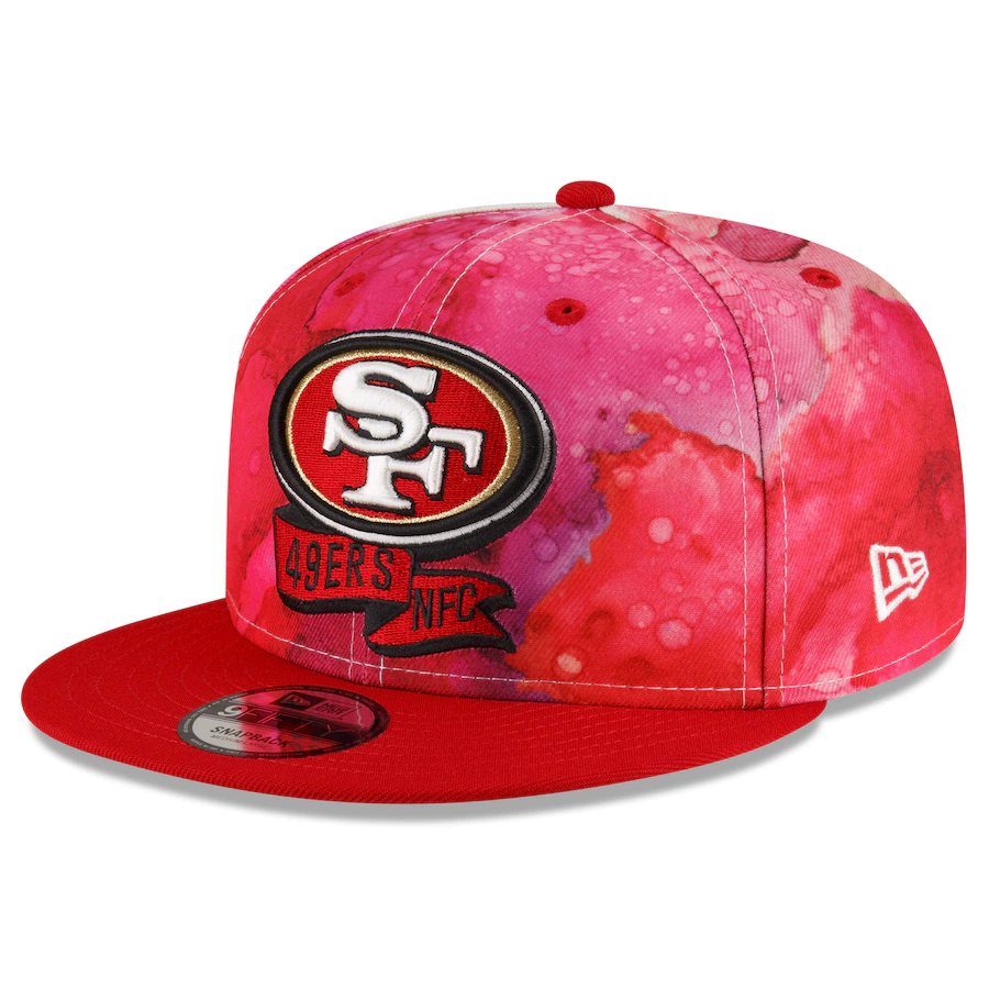 SAN FRANCISCO 49ERS 2022 SIDELINE 9FIFTY SNAPBACK - INK