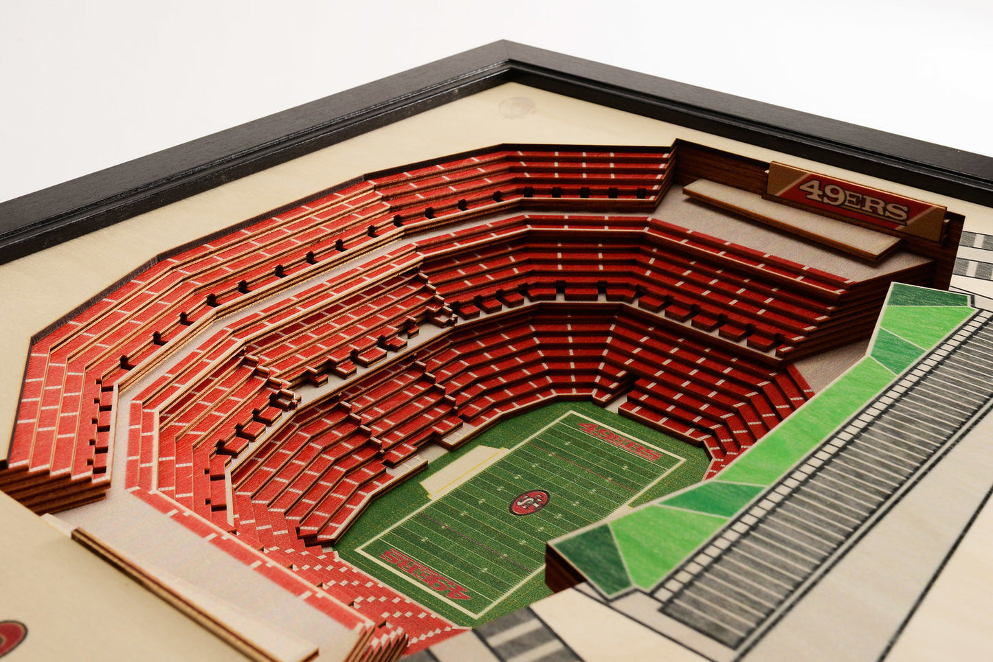ESTADIO 3D DE 25 CAPAS DE SAN FRANCISCO 49ERS