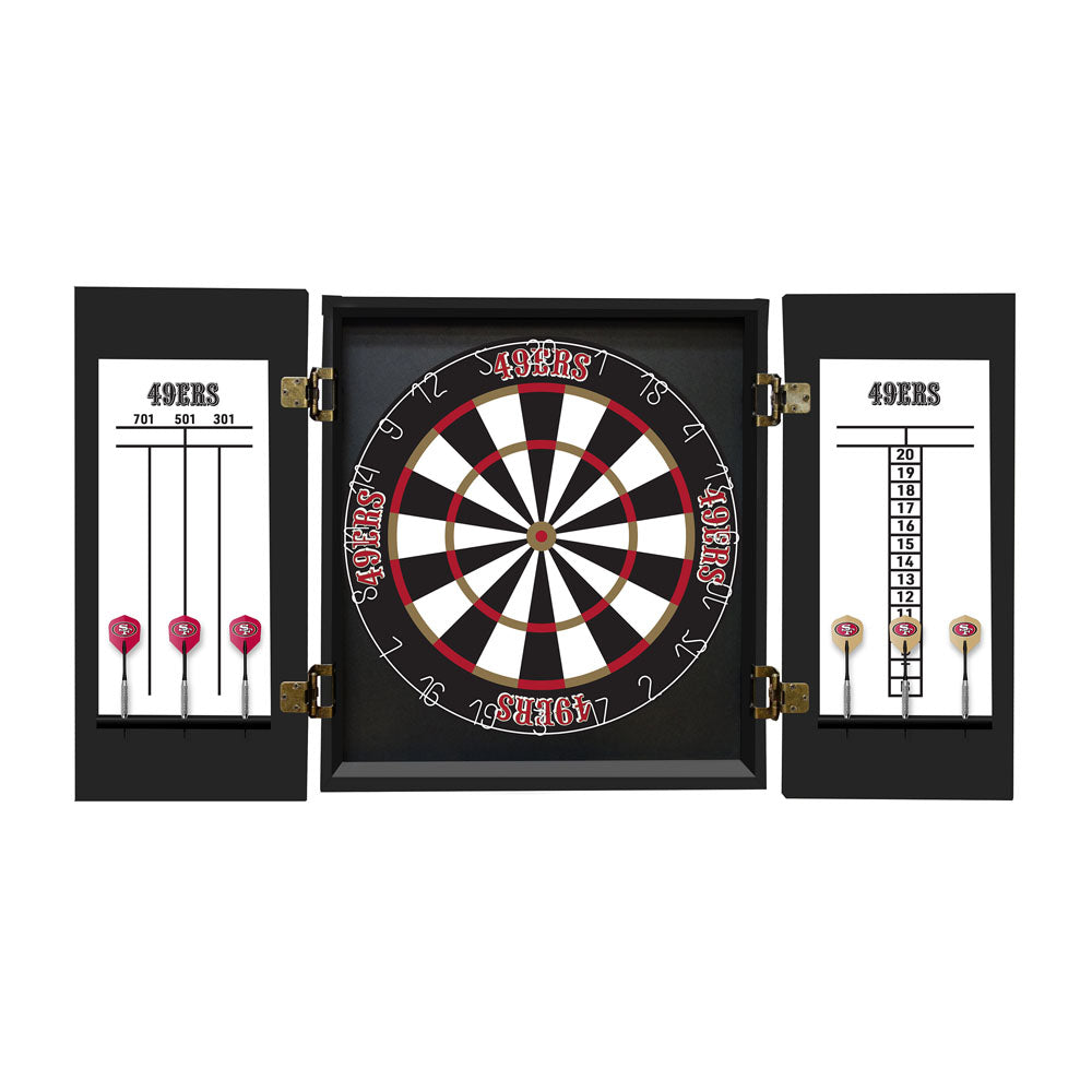 SAN FRANCISCO 49ERS FAN CHOICE DARTBOARD