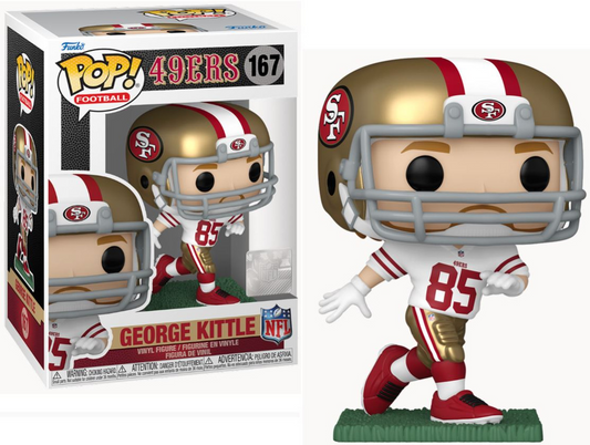 FUNKO POP! NFL SAN FRANCISCO 49ERS - GEORGE KITTLE VINYL FIGURE
