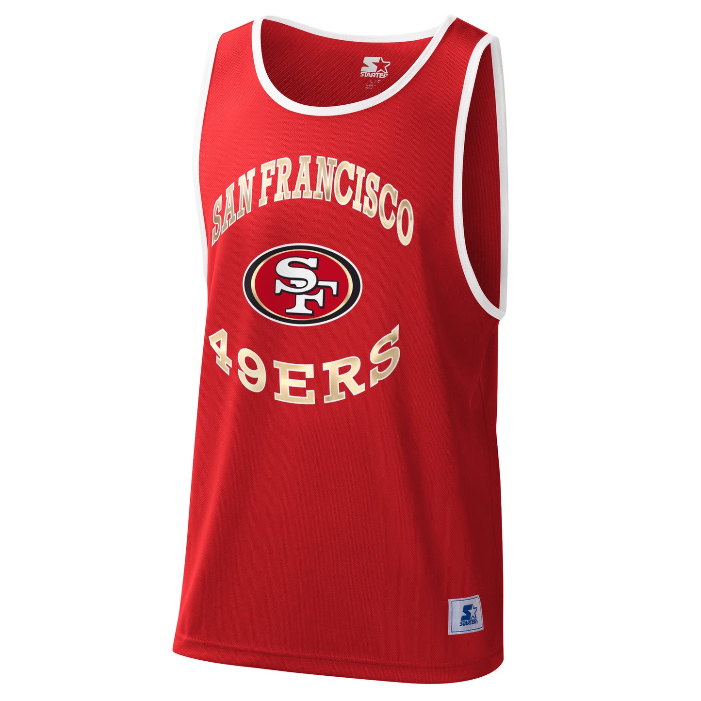 SAN FRANCISCO 49ERS MEN'S PLAY 2 IN 1 TANK & TOP SET