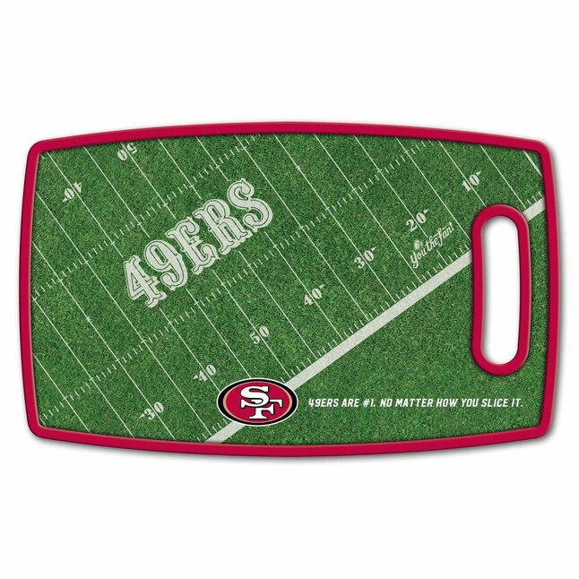 SAN FRANCISCO 49ERS RETRO CUTTING BOARD