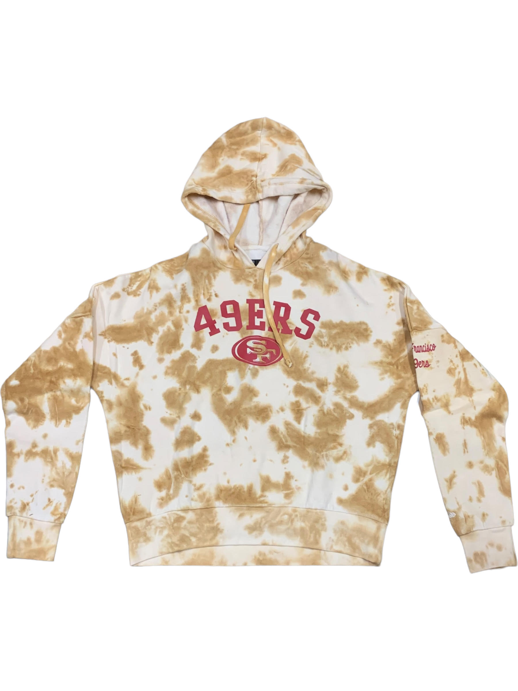 SAN FRANCISCO 49ERS WOMEN'S TIE DYE HOODIE SWEATSHIRT – JR'S SPORTS