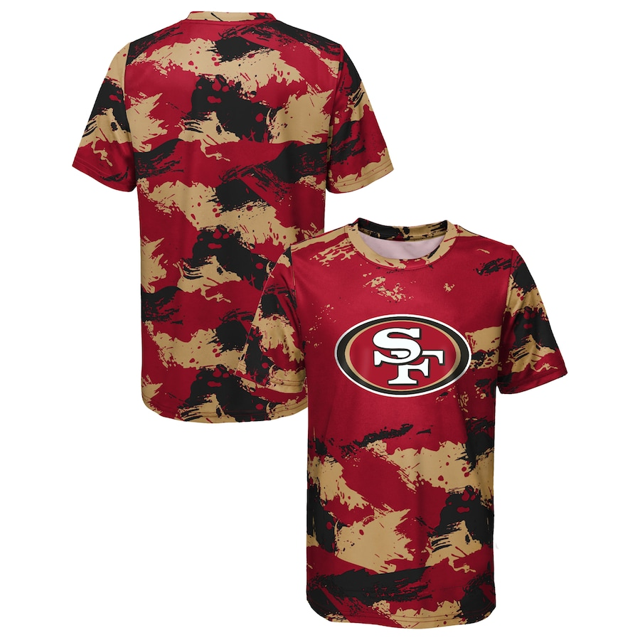 Mitchell Ness Youth San Francisco 49ers All-Over Print