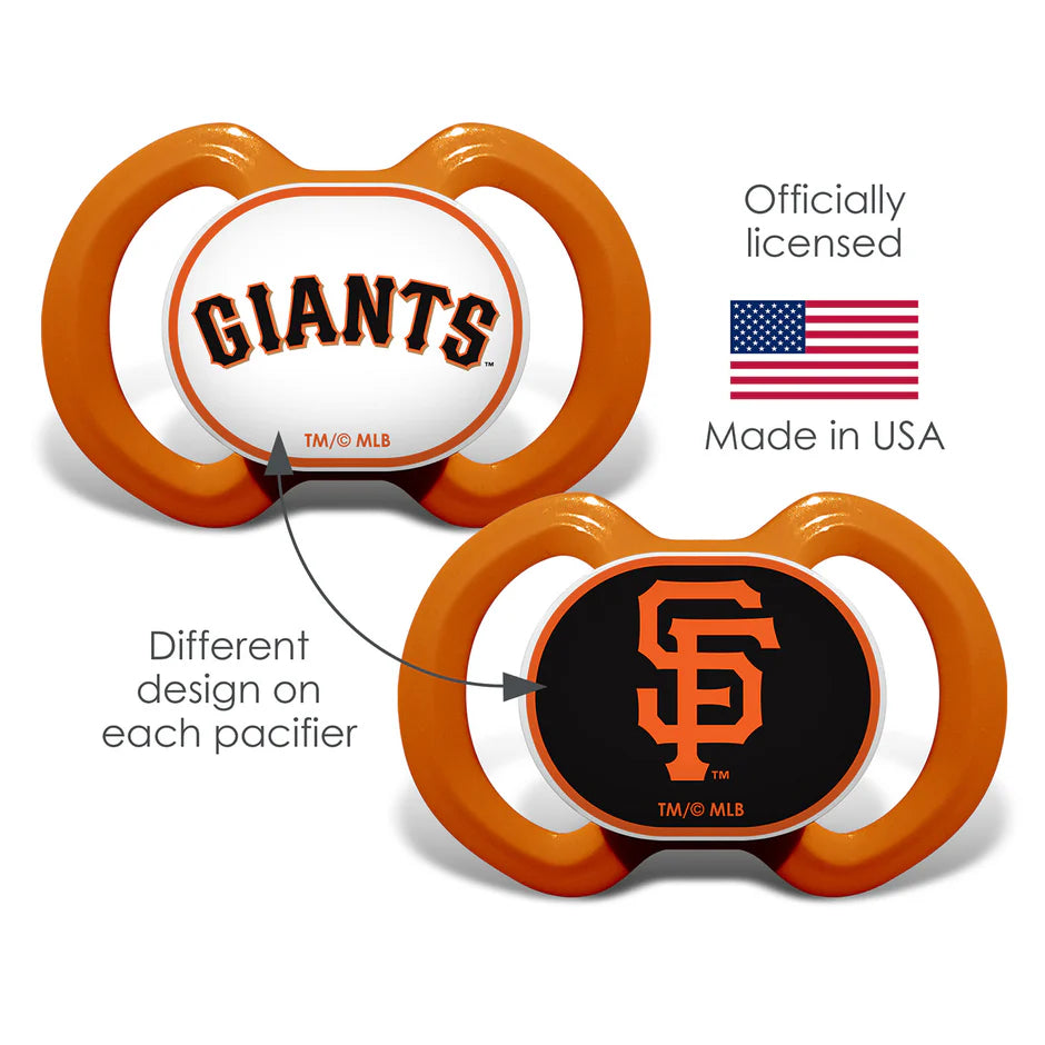 SAN FRANCISCO GIANTS 2-PACK PACIFIERS