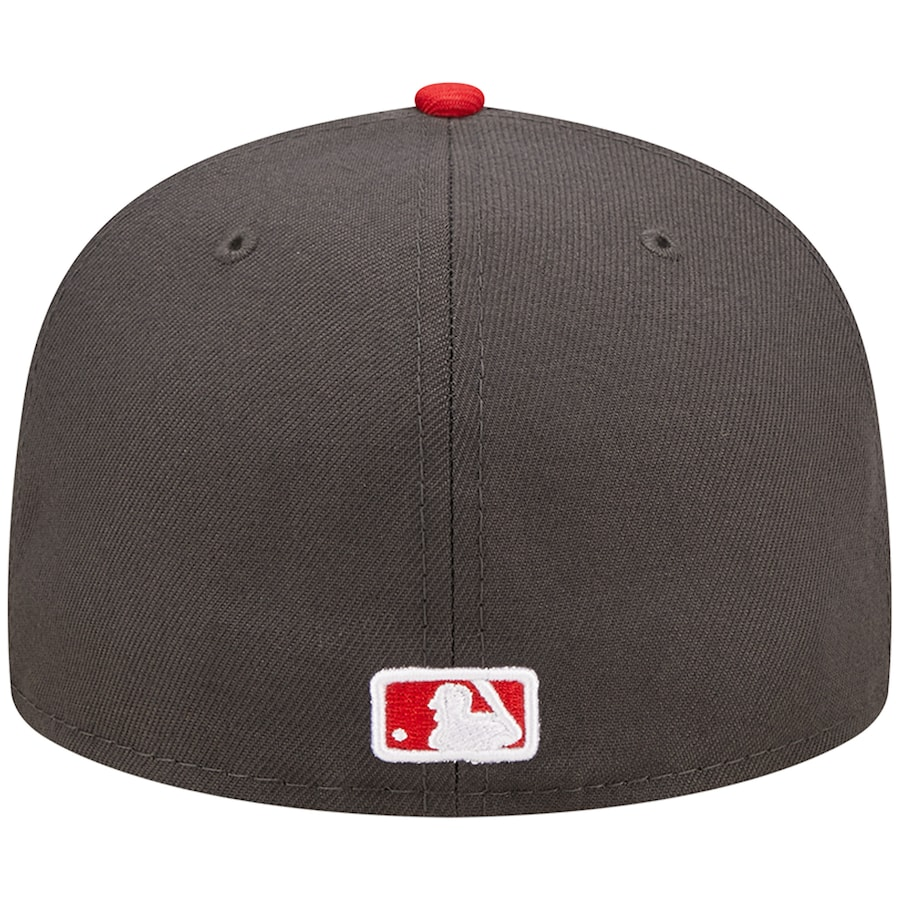 SAN FRANCISCO GIANTS 2-TONE COLOR PACK 59FIFTY FITTED HAT - CHARCOAL/ RED