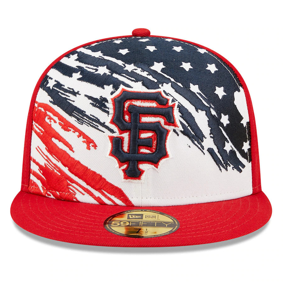 SAN FRANCISCO GIANTS 2022 4TH OF JULY 59FIFTY FITTED HAT – JR'S SPORTS