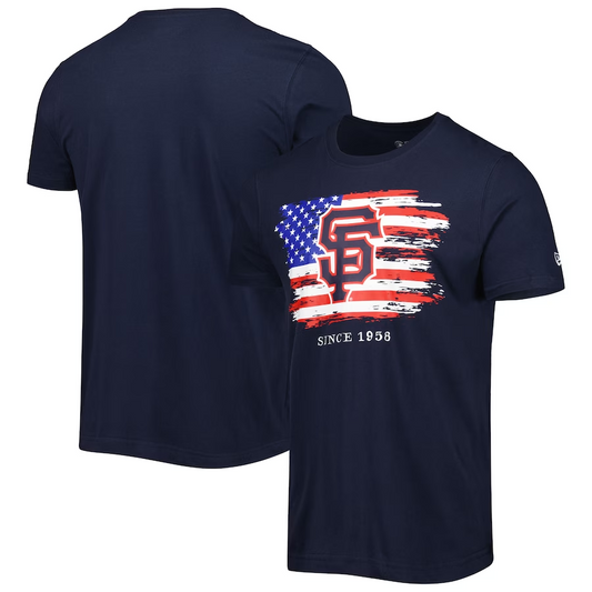 SAN FRANCISCO GIANTS MEN'S 2022 MLB 4TH OF JULY T-SHIRT