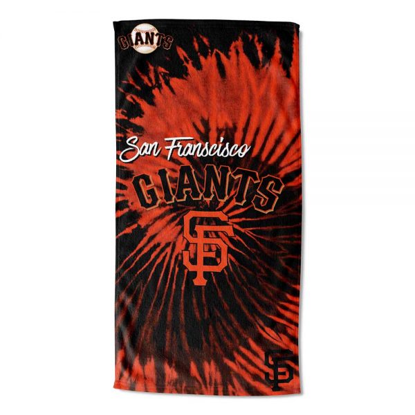SAN FRANCISCO GIANTS 30X60 PSYCHEDELIC BEACH TOWEL