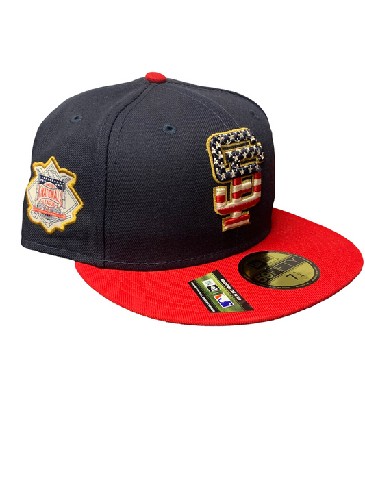 SAN FRANCISCO GIANTS 4TH OF JULY 5950 FITTED