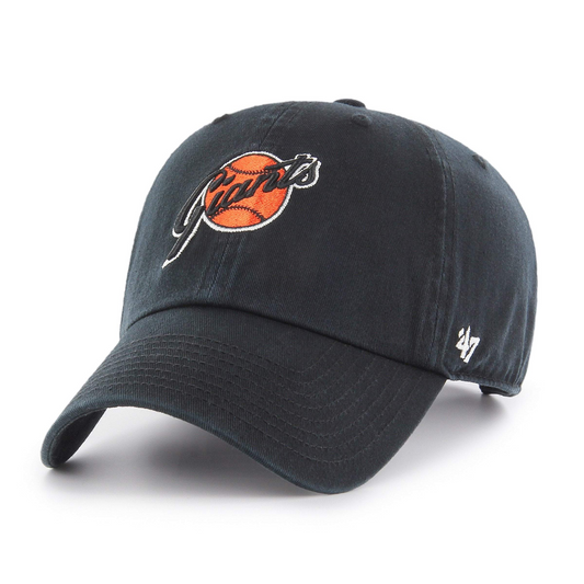 SAN FRANCISCO GIANTS ADJUSTABLE 47 BRAND CLEAN UP HAT- COOP