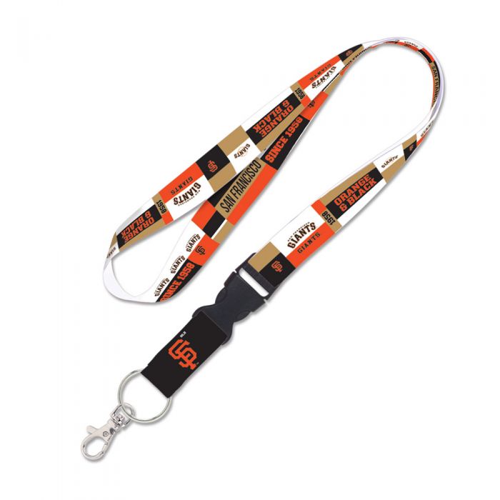 SAN FRANCISCO GIANTS COLOR BLOCK LANYARD