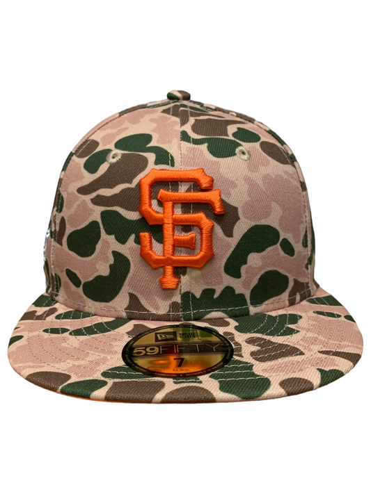SAN FRANCISCO GIANTS DUCK CAMO 59FIFTY FITTED HAT