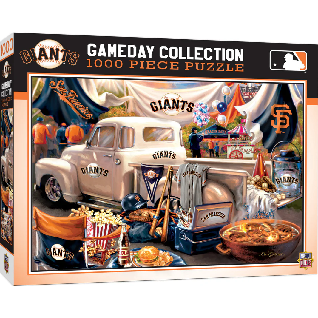 SAN FRANCISCO GIANTS GAMEDAY 1000 PIECE JIGSAW PUZZLE