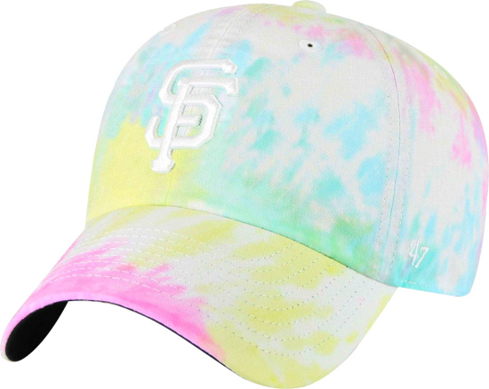 GORRO AJUSTABLE DE LA MARCA 47 TIE DYE SPECTRAL PARA NIÑOS DE LOS SAN FRANCISCO GIANTS