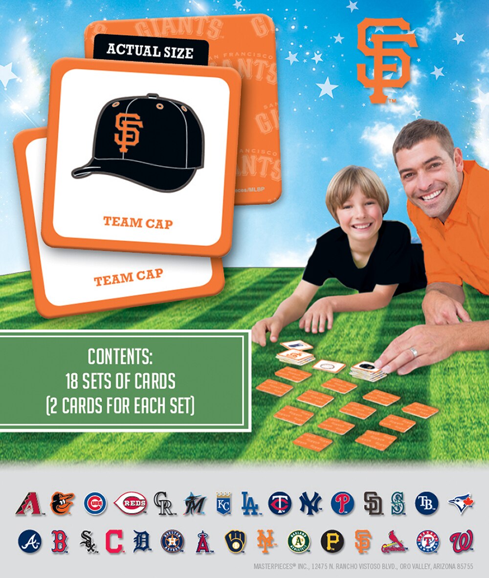 SAN FRANCISCO GIANTS MATCHING GAME