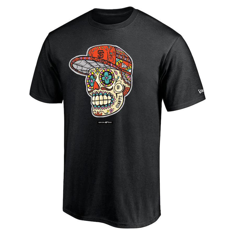 New Era San Francisco Giants Men's Sugar Skull T-Shirt 21 Blk / 3XL