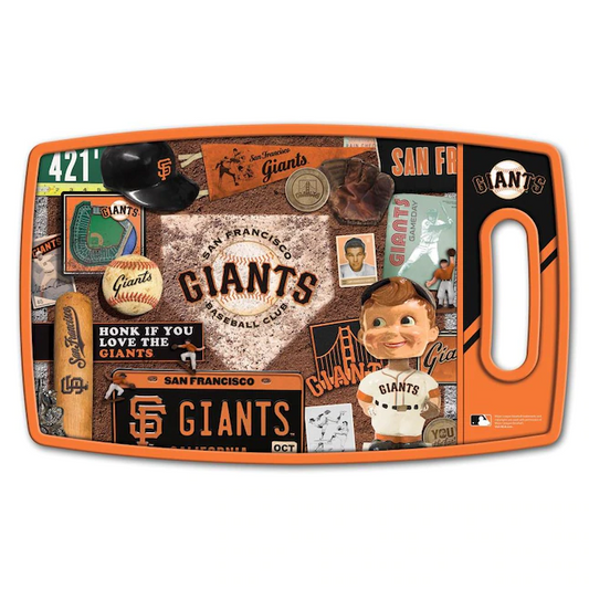 SAN FRANCISCO GIANTS RETRO CUTTING BOARD