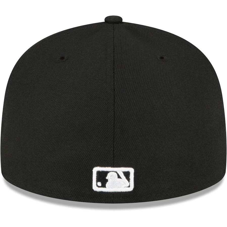 SAN FRANCISCO GIANTS SIDEPATCH WORLD SERIES 59FIFTY FITTED HAT - BLACK/ WHITE