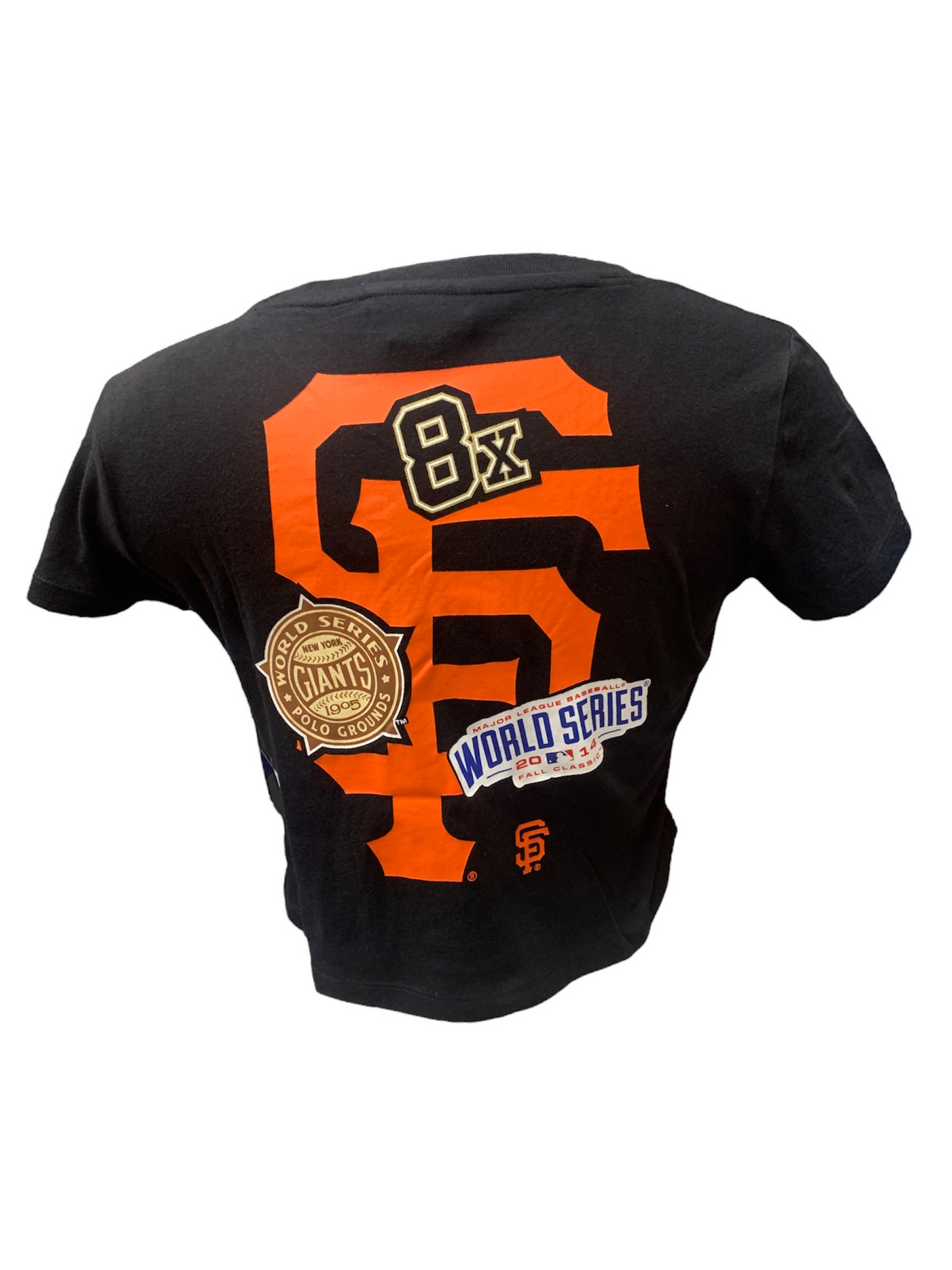 SAN FRANCISCO GIANTS WOMEN'S HISTORIC CHAMPS CROP TOP