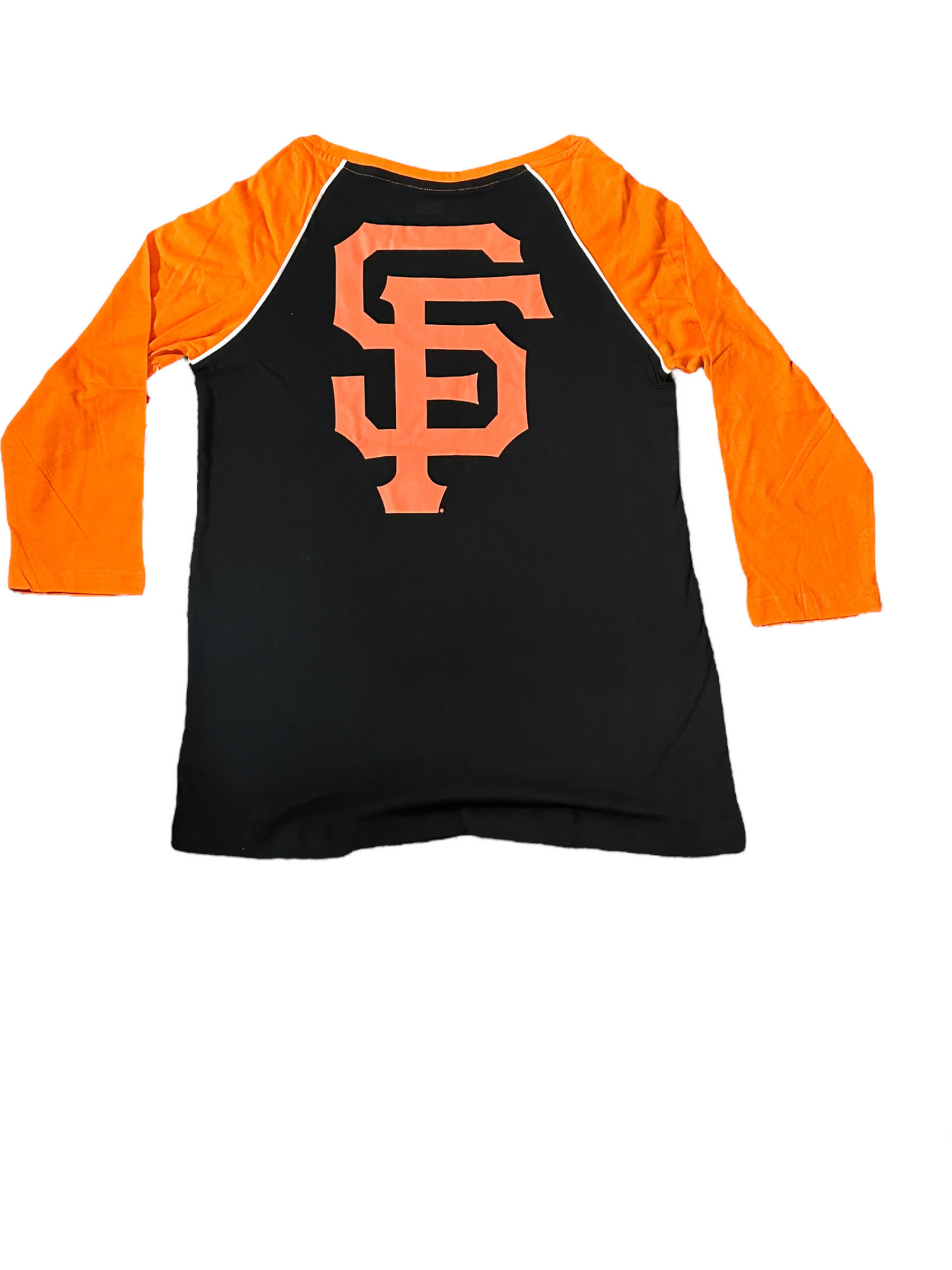 SAN FRANCISCO GIANTS WOMEN'S LONGSLEEVE TRIPLE FADE T-SHIRT
