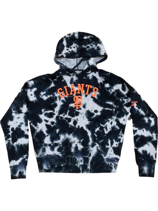SAN FRANCISCO GIANTS WOMEN'S TIE DYE HOODIE SWEATSHIRT