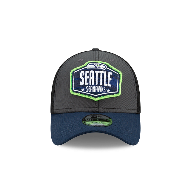 SEATTLE SEAHAWKS 2021 DRAFT 39THIRTY FLEX FIT