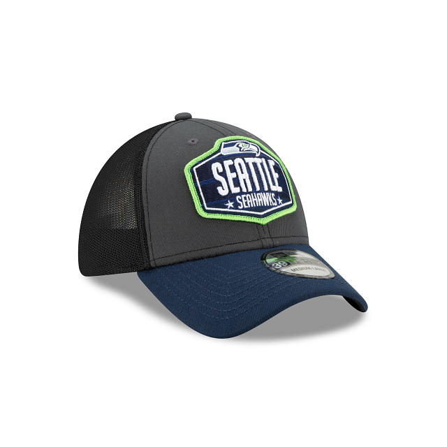 SEATTLE SEAHAWKS 2021 DRAFT 39THIRTY FLEX FIT