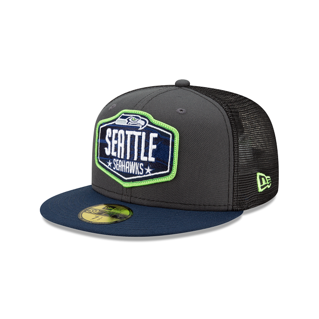 SEATTLE SEAHAWKS 2021 DRAFT 59FIFTY FITTED JR S SPORTS