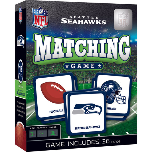 SEATTLE SEAHAWKS MATCHING GAME