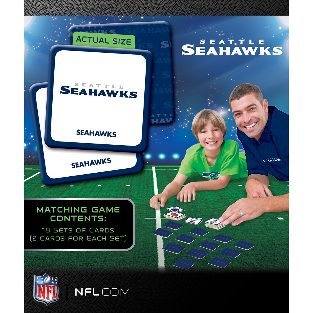 SEATTLE SEAHAWKS MATCHING GAME