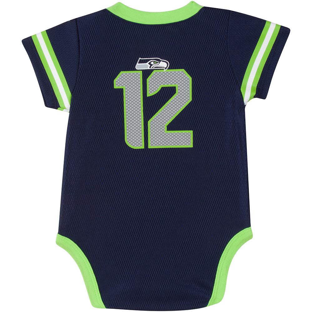 BODY DAZZLE PARA RECIÉN NACIDO DE LOS SEAHAWKS DE SEATTLE