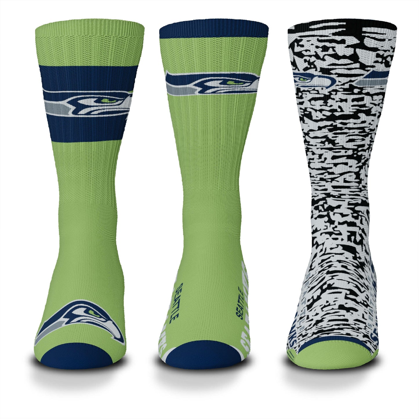CALCETINES STIMULUS DE LOS SEAHAWKS DE SEATTLE