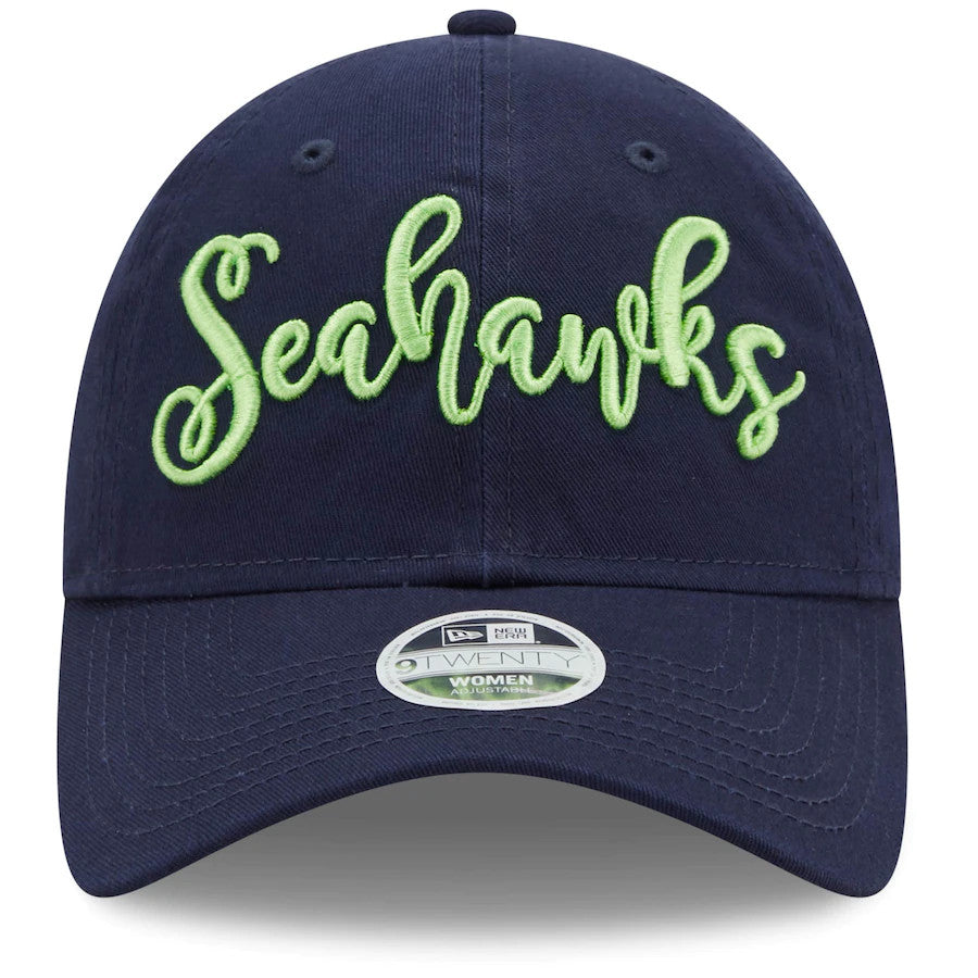 SEATTLE SEAHAWKS WOMEN'S SCRIPT 9TWENTY ADJUSTABLE