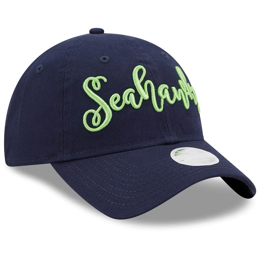 SEATTLE SEAHAWKS WOMEN'S SCRIPT 9TWENTY ADJUSTABLE