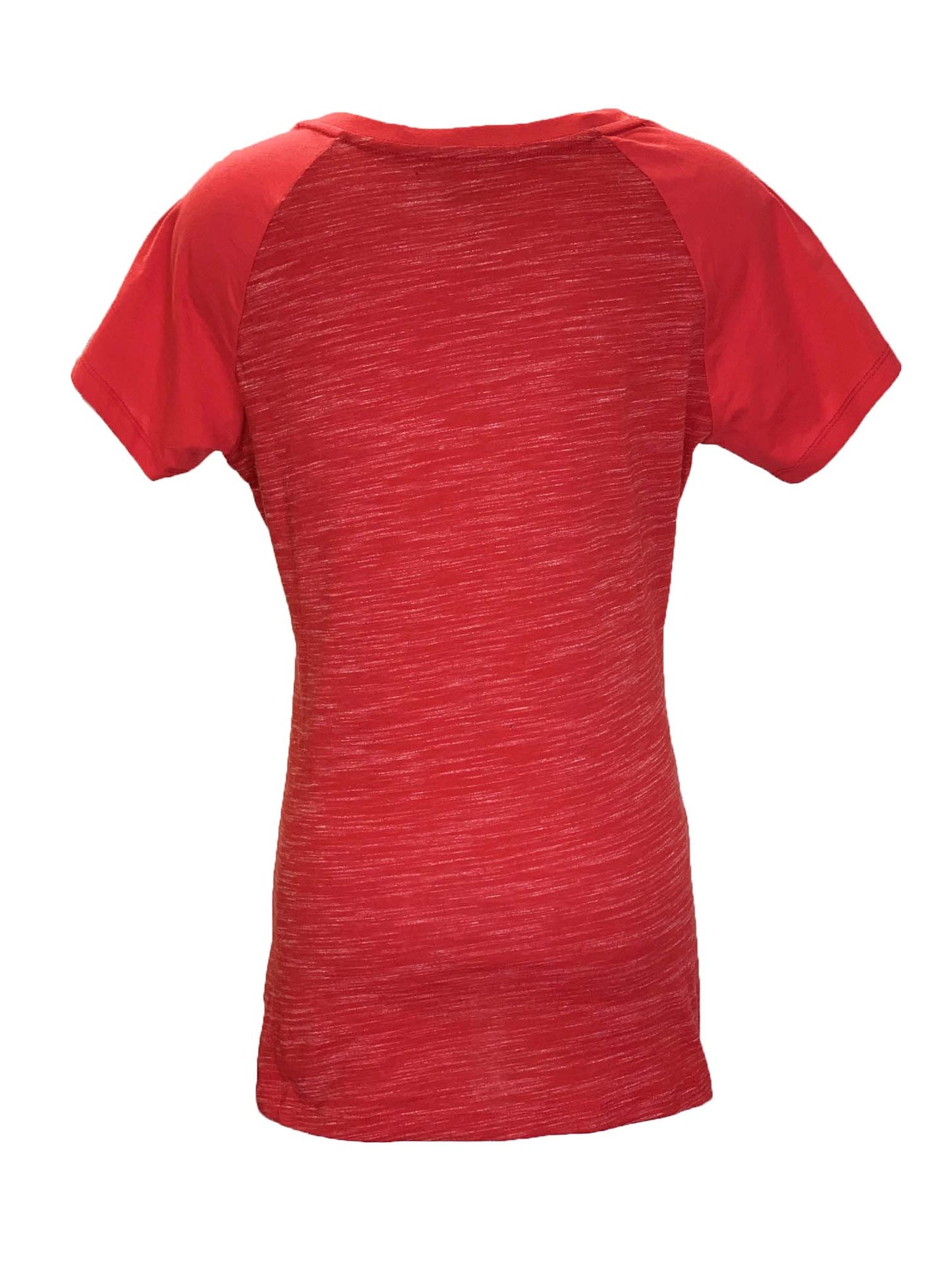 ST LOUIS CARDINALS WOMEN'S FOIL BORDER NAME TEE