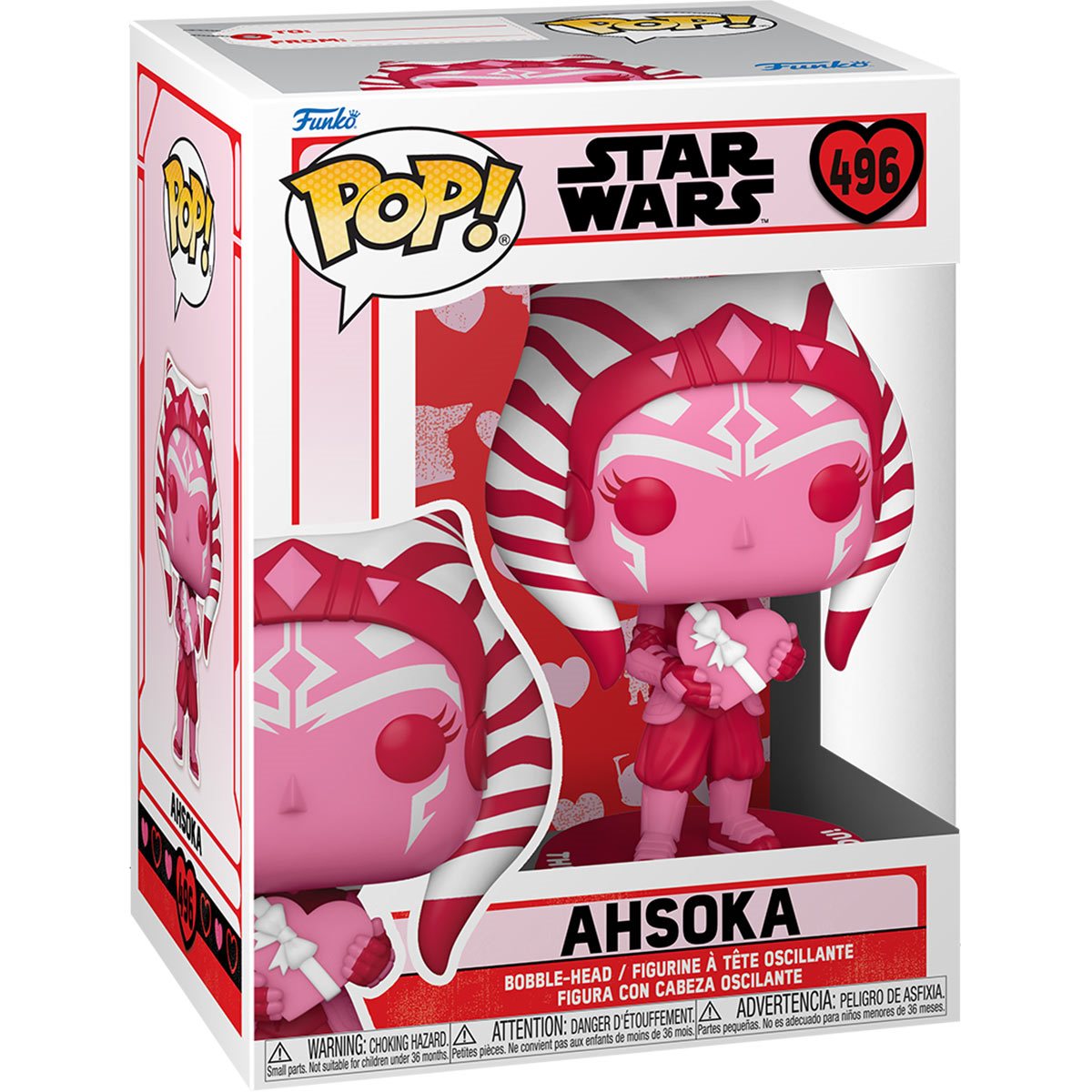 STAR WARS: AHSOKA VALENTINES DAY FUNKO POP VINYL