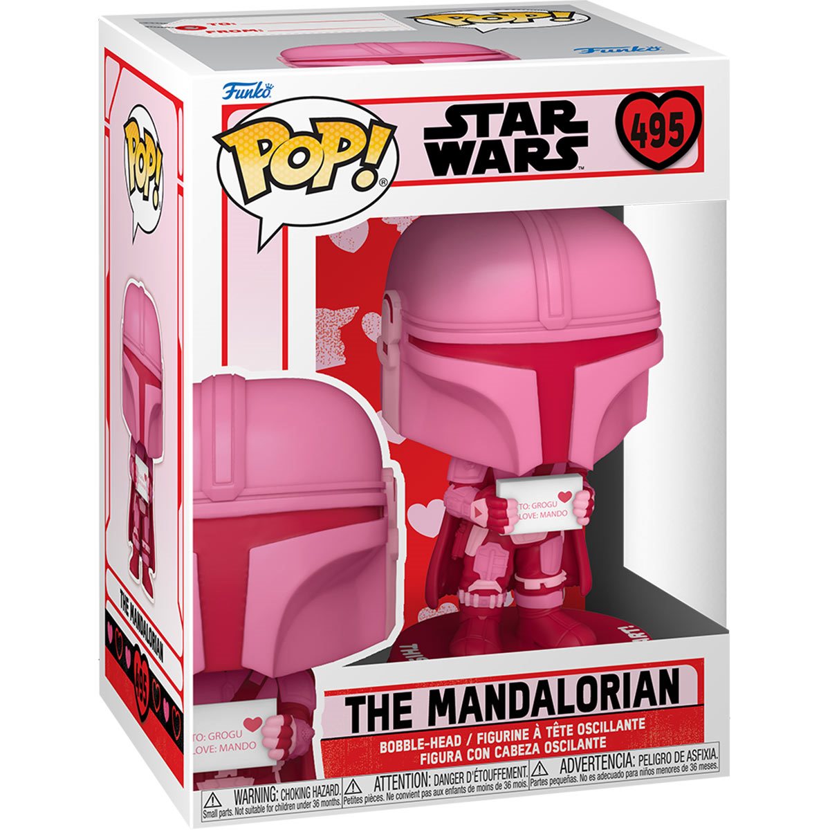 STAR WARS: THE MANDALORIAN VALENTINE DAY FUNKO POP VINYL